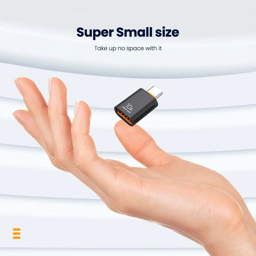 USB-C To Type C Adapter – Easy Plug & Play for All Your Devices