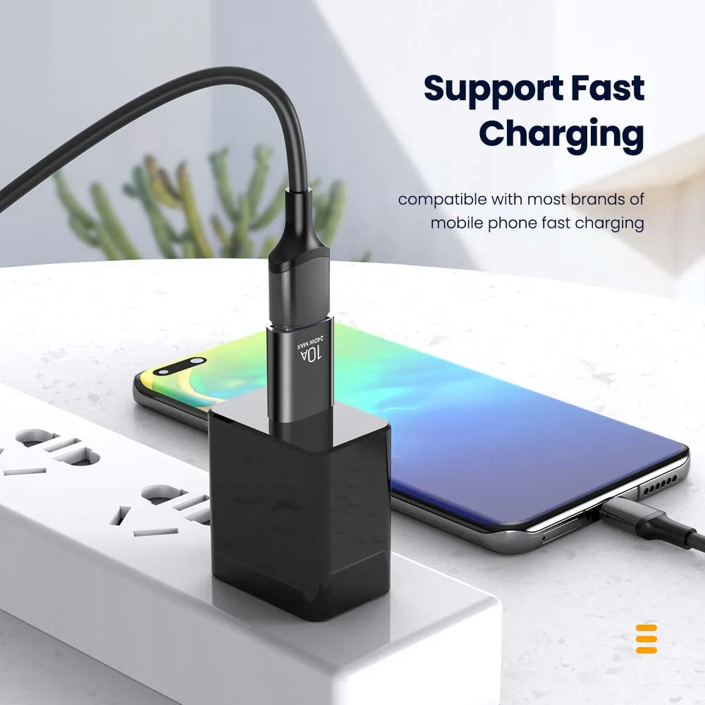 USB-C To Type C Adapter – Easy Plug & Play for All Your Devices