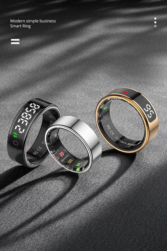 R12 Smart Ring 2025 – Fitness, Sleep & Health Manager